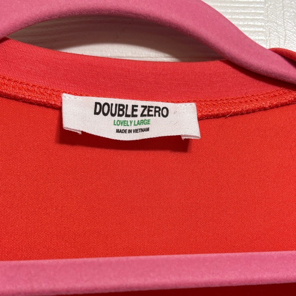 Double Zero Coral Track Pants, Shorts & Sweatshirt Set LIKE NEW WORN ONCE - Picture 2 of 14